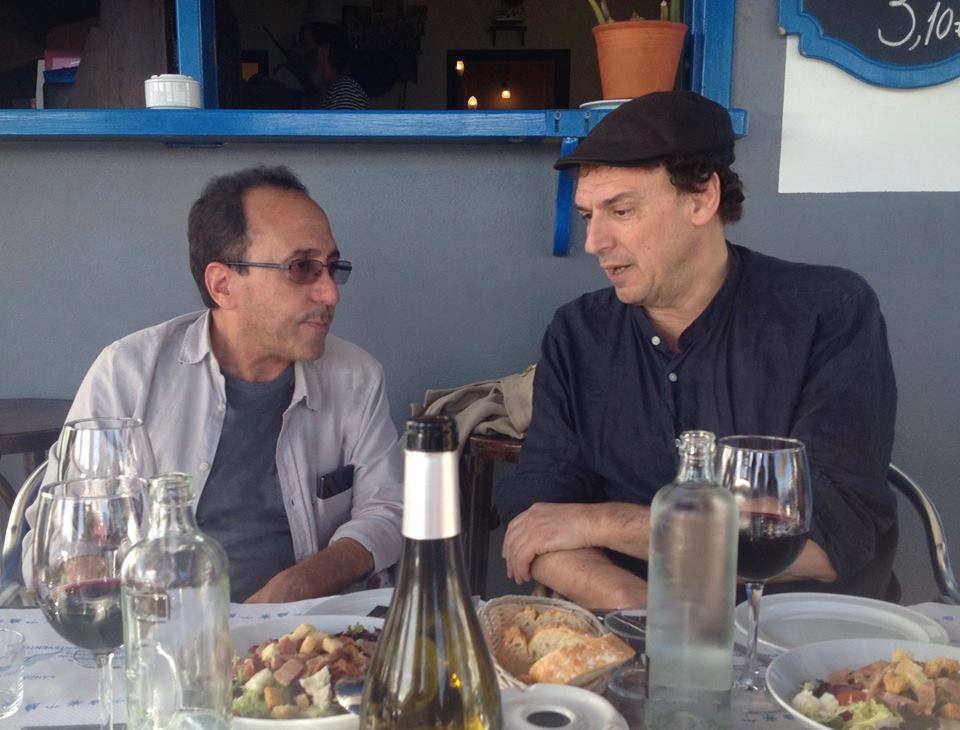 Abbas Fahdel à Lanzarote avec Jose Luis Guerin 2015